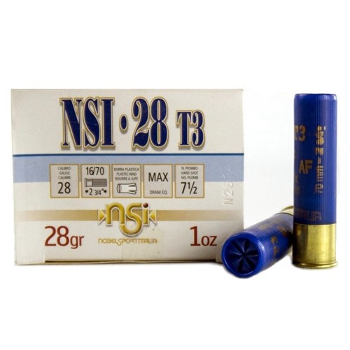 NOBEL AMMO Sport 28 Gauge 2.75" 1 Oz 7.5# Shotshell Ammunition | 25 Count for sale at KYGUNCO.