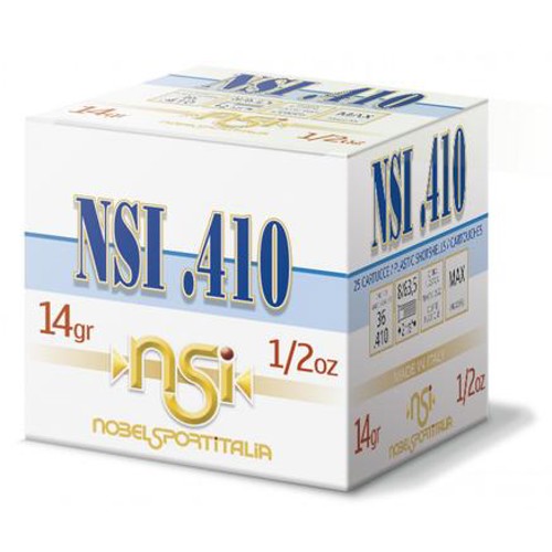 NOBEL AMMO 410 1240FPS 1/2oz #6 25rd for sale at KYGUNCO.