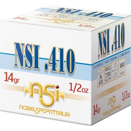 NOBEL AMMO 410 2.5" 1/2oz 8 SHOT for sale at KYGUNCO.