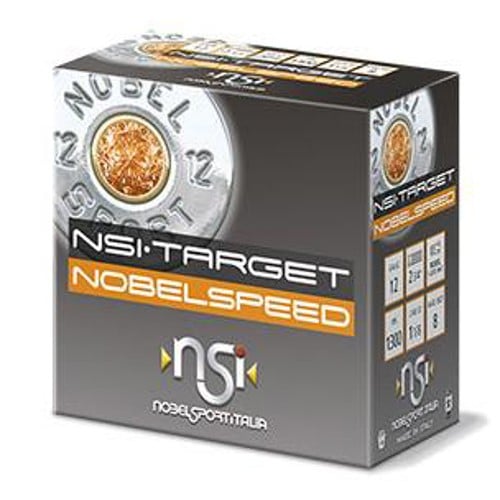 NOBEL AMMO 12Ga 1300FPS 1oz #8 25rd NOBEL for sale at KYGUNCO.
