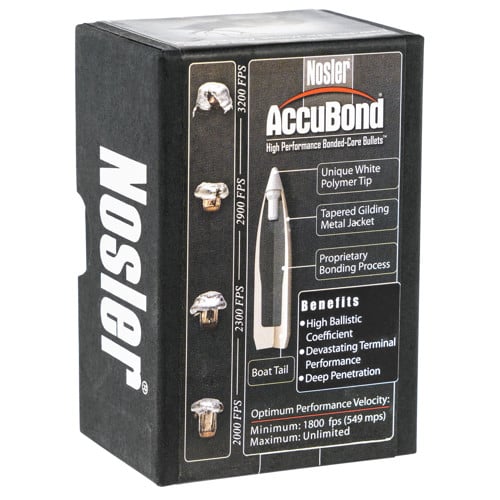 NOSLER Reloading Bullets AccuBond 7mm 140 Grain 50rd for sale at KYGUNCO.