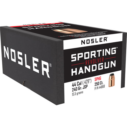 NOSLER Reloading Bullets JSP 44 Cal 240 Grain 250rd for sale at KYGUNCO.