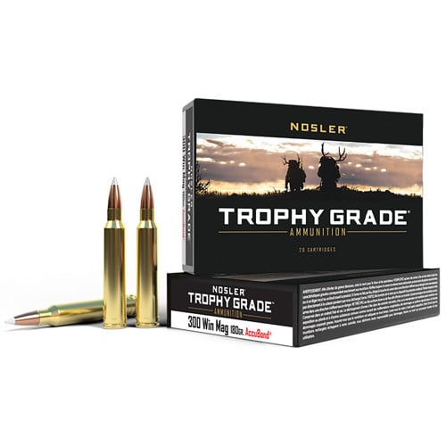 NOSLER 300 Win Mag 180Gr AccuBond 20rd for sale at KYGUNCO.