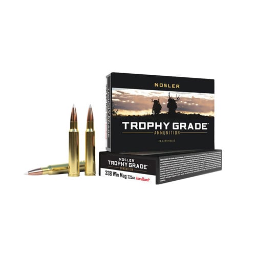 NOSLER 338 Win Mag 225Gr AccuBond 20rd for sale at KYGUNCO.