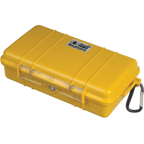 PELICAN 1060 Micro Case - SoLid Yellow for sale at KYGUNCO.