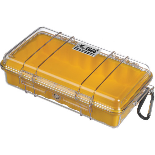 PELICAN 1060 Micro Case - Yellow / Clear for sale at KYGUNCO.