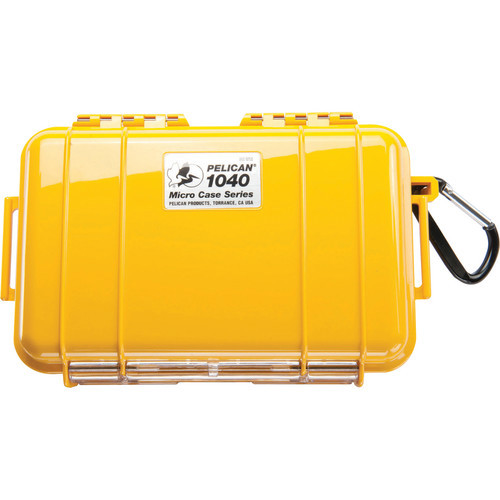 PELICAN 1040 Micro Case - SoLid Yellow for sale at KYGUNCO.