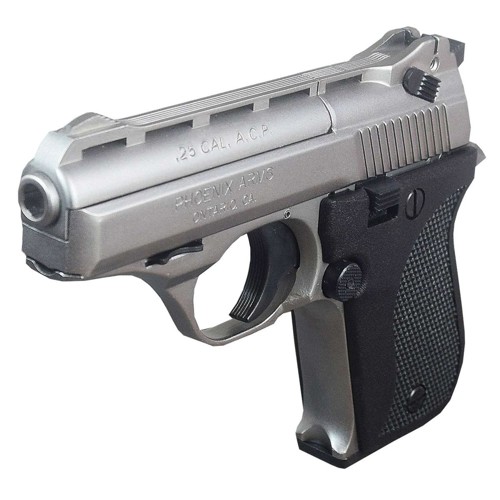 PHOENIX ARMS HP25A 25 ACP 3" 10rd Pistol - Nickel / Black for sale at KYGUNCO.