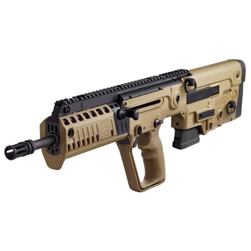 IWI Tavor X95 5.56 NATO 16.5" 10rd Semi-Auto Rifle Flattop - FDE for sale at KYGUNCO.