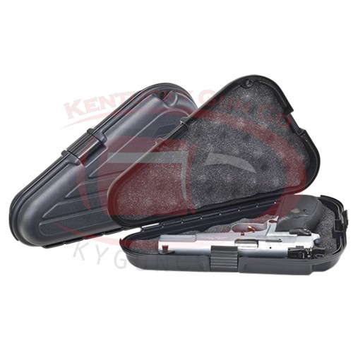 PLANO Shaped Pistol Case - Large Black for sale at KYGUNCO.
