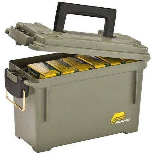 PLANO 6-8 Box Water Resistant Ammo Box | OD Green for sale at KYGUNCO.