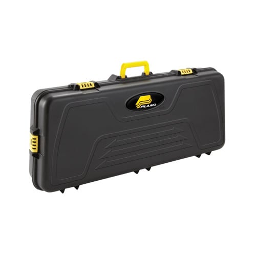 PLANO Parallel Limb Bow Case Black w/Yellow latches for sale at KYGUNCO.