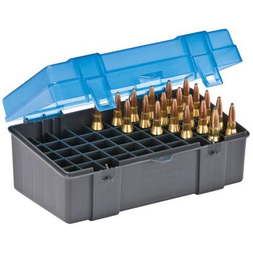 PLANO 50ct Med Rifle Ammo Case w/hinged cover 220 Swift for sale at KYGUNCO.