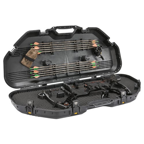PLANO AW Bow Case Black w/Yellow Latches for sale at KYGUNCO.