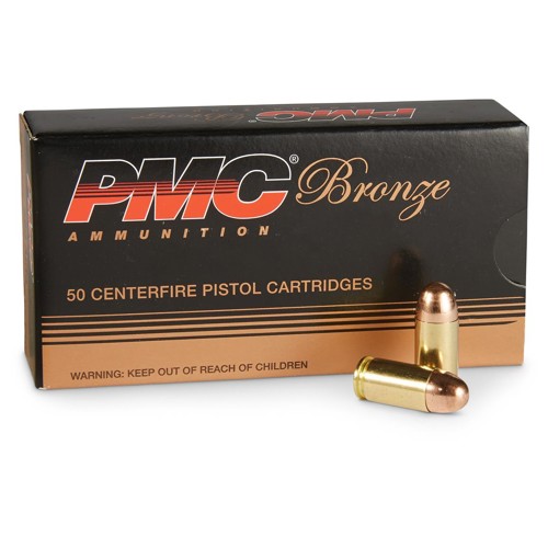 PMC Bronze 380 ACP 90gr Full Metal Jacket Ammunition | 50 Rounds for sale at KYGUNCO.