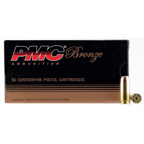 PMC Bronze 40 S&W 180gr Full Metal Jacket Ammunition | 50 Rounds for sale at KYGUNCO.