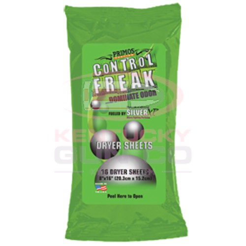PRIMOS CONTROL FREAK DRYER SHEATS for sale at KYGUNCO.