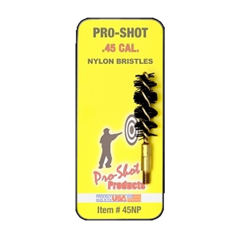 PRO-SHOT 45 Caliber Nylon Pistol Brush for sale at KYGUNCO.
