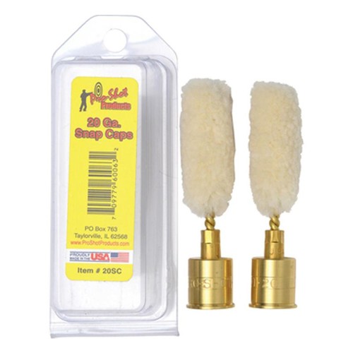 PRO-SHOT Snap Caps 20Ga w/ Wool Mop for sale at KYGUNCO.
