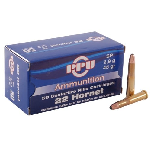 PPU 22 Hornet SP 45 Gr 2430 FPS 50rd for sale at KYGUNCO.