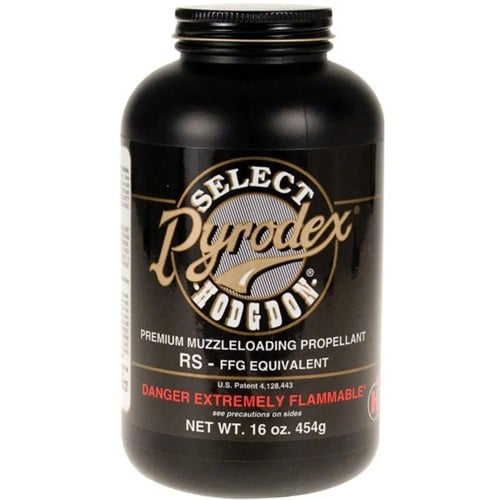 PYRODEX Select Black Powder Subtitute Muzzleloading Propellant (FFG Equivalent) 1lb for sale at KYGUNCO.