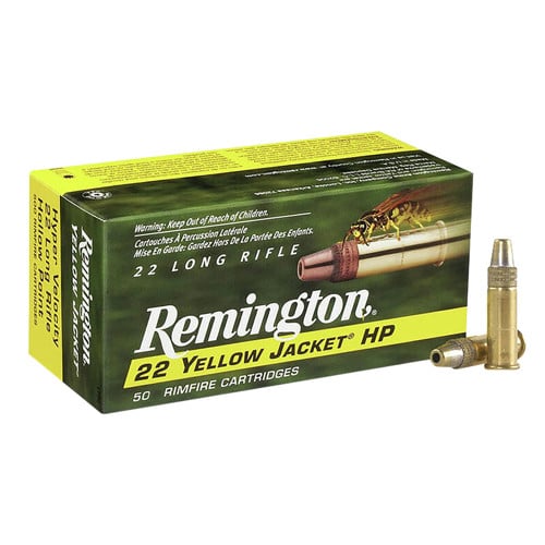 REMINGTON 22 LR Yellow Jacket Hyper Velocity 33GR 50rd for sale at KYGUNCO.