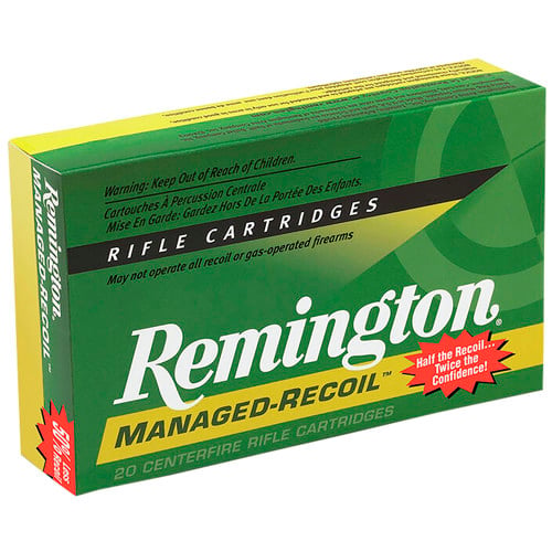 REMINGTON Managed-Recoil 30-30 Win 125gr Soft Point Core Lokt Ammunition | 20 Rounds for sale at KYGUNCO.