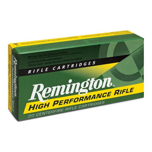 REMINGTON High Performance 375 H&H Mag 270gr Soft Point Ammunition | 20 Rounds for sale at KYGUNCO.