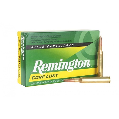 REMINGTON Core-Lokt 25-06 Rem 120gr Pointed Soft Point Ammunition | 20 Rounds for sale at KYGUNCO.