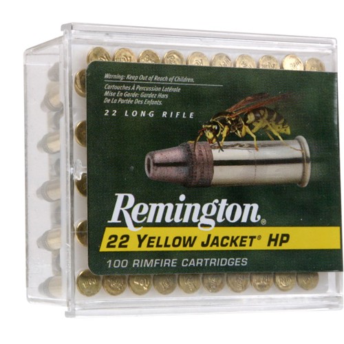 REMINGTON 22 LR Yellow Jacket Hyper Velocity 33GR 100rd for sale at KYGUNCO.