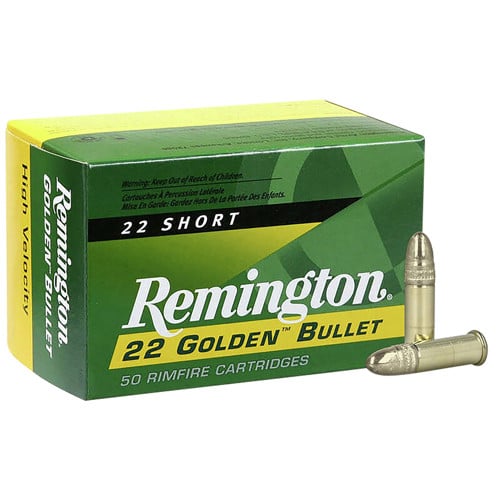 REMINGTON 22 Short Golden Bullet High Velocity 29GR 50rd for sale at KYGUNCO.