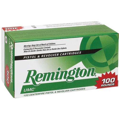 REMINGTON UMC Value Pack 380 ACP 88 gr Jacketed Hollow Point Ammunition | 100 Rounds