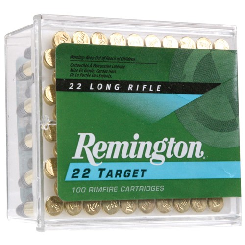 REMINGTON Target 22LR 40gr Round Nose Ammunition | 100 Rounds for sale at KYGUNCO.