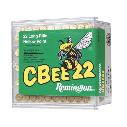 REMINGTON 22 LR CBEE Low Velocity Hollow Point 33GR 100rd for sale at KYGUNCO.