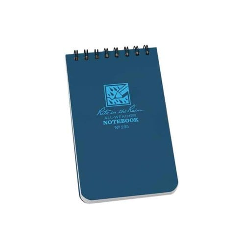 RITE IN THE RAIN TOP SPIRAL NOTE BOOK BLACK/GRE for sale at KYGUNCO.
