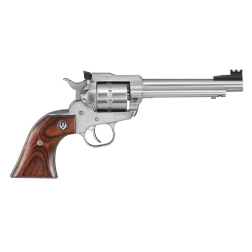 RUGER Single Ten 22LR 5.5" 10rd Revolver - Stainless | Hardwood for sale at KYGUNCO.