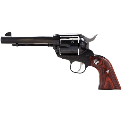 RUGER Vaquero 45 LC 5.5" 6rd Revolver - Black / Wood Grips for sale at KYGUNCO.