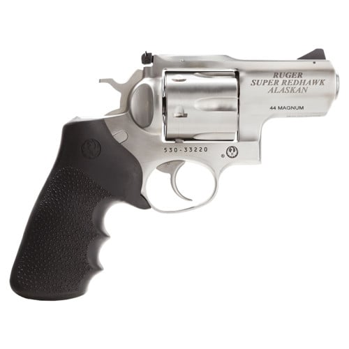 RUGER Super Redhawk Alaskan® 44 REM MAG 2.5" 6rd Revolver - Stainless for sale at KYGUNCO.