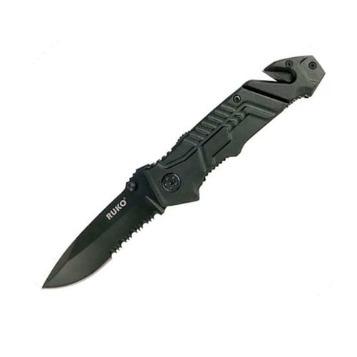 RUKO Great White Shark 3.25" Assisted Open - Black for sale at KYGUNCO.
