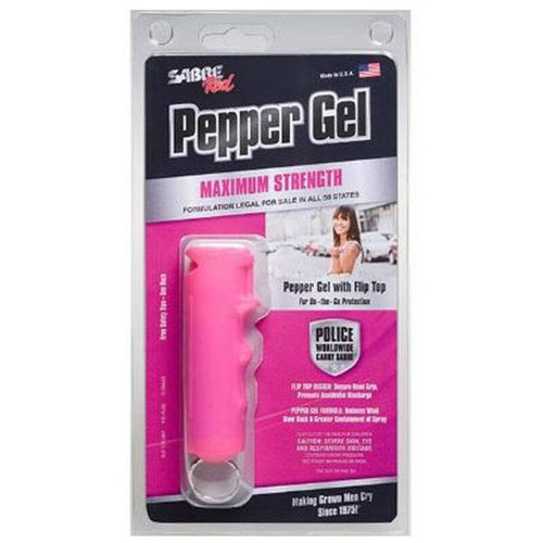 SABRE Pink Pepper Gel And UV Marker for sale at KYGUNCO.