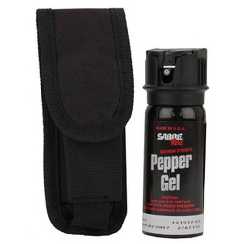 SABRE Red Pepper Gel with Holster for sale at KYGUNCO.