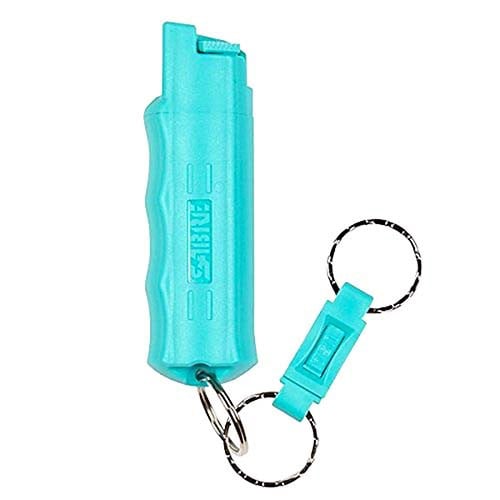 SABRE Pepper Spray Keychain - Blue for sale at KYGUNCO.