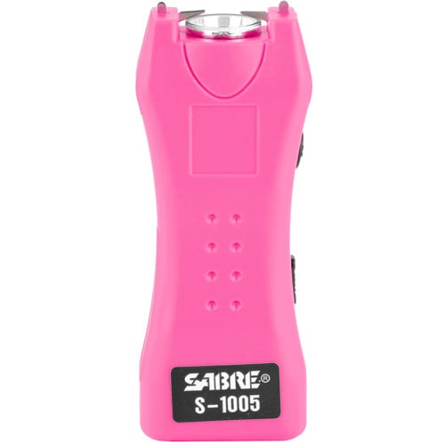 SABRE Stun Gun + Flashlight | Pink for sale at KYGUNCO.