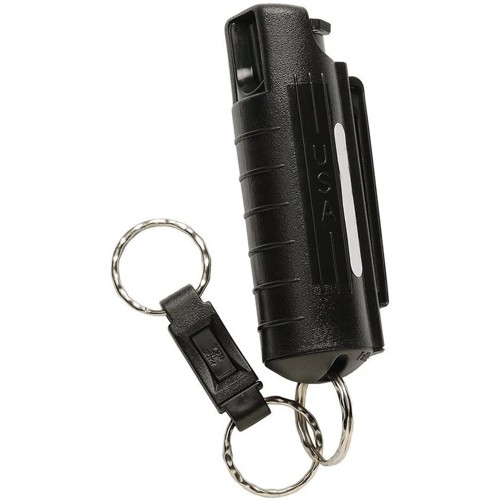 SABRE Max-Strength Pepper Spray Key Chain - Black for sale at KYGUNCO.