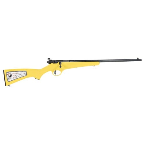 SAVAGE ARMS Rascal 22 LR 16.1" Bolt Rifle - Yellow / Black for sale at KYGUNCO.