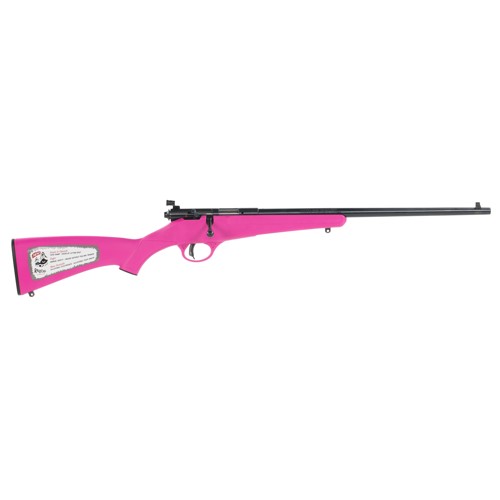 SAVAGE ARMS Rascal 22 LR 16.1" Bolt Rifle - Pink / Black