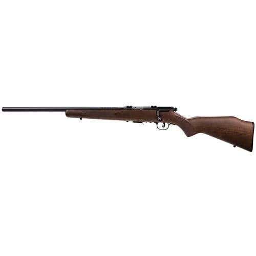 SAVAGE ARMS 93R17 GV Left Hand 17HMR 21" 5rd Bolt Rifle - Wood / Blued for sale at KYGUNCO.