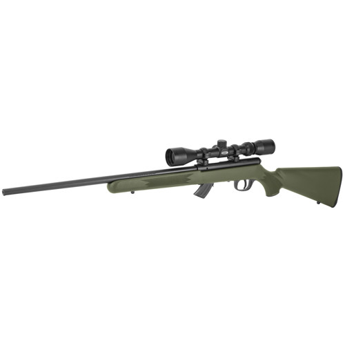 SAVAGE ARMS Mark II XP 22LR 21" 5rd Bolt Rifle w/ Bushnell 3-9x40 Scope - OD Green Synthetic for sale at KYGUNCO.