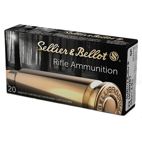 SELLIER BELLOT 22 Hornet 45Gr 2346 FPS SP 20rd for sale at KYGUNCO.
